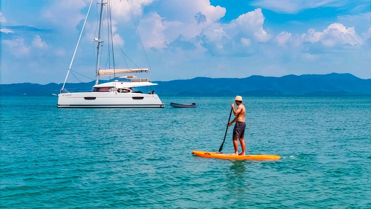 Аренда парусного катамарана Fountaine Pajot 45 на Пхукет